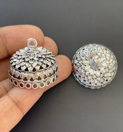 Layered Leaf Design Jhumka Base