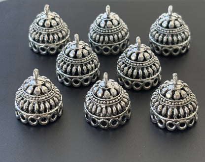 Traditional  Floral Dome Jhumka Base