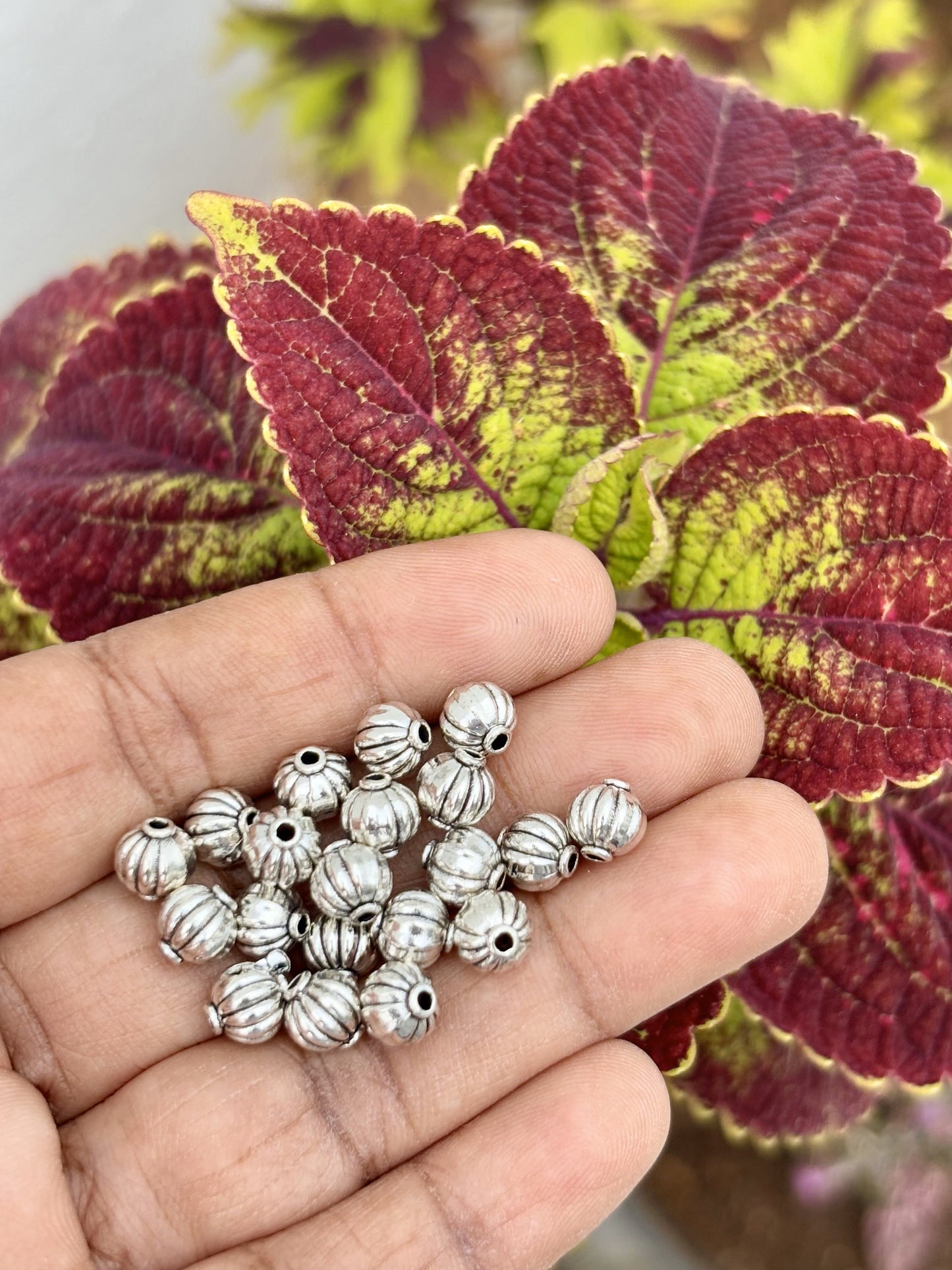 Handcrafted Metallic Beads