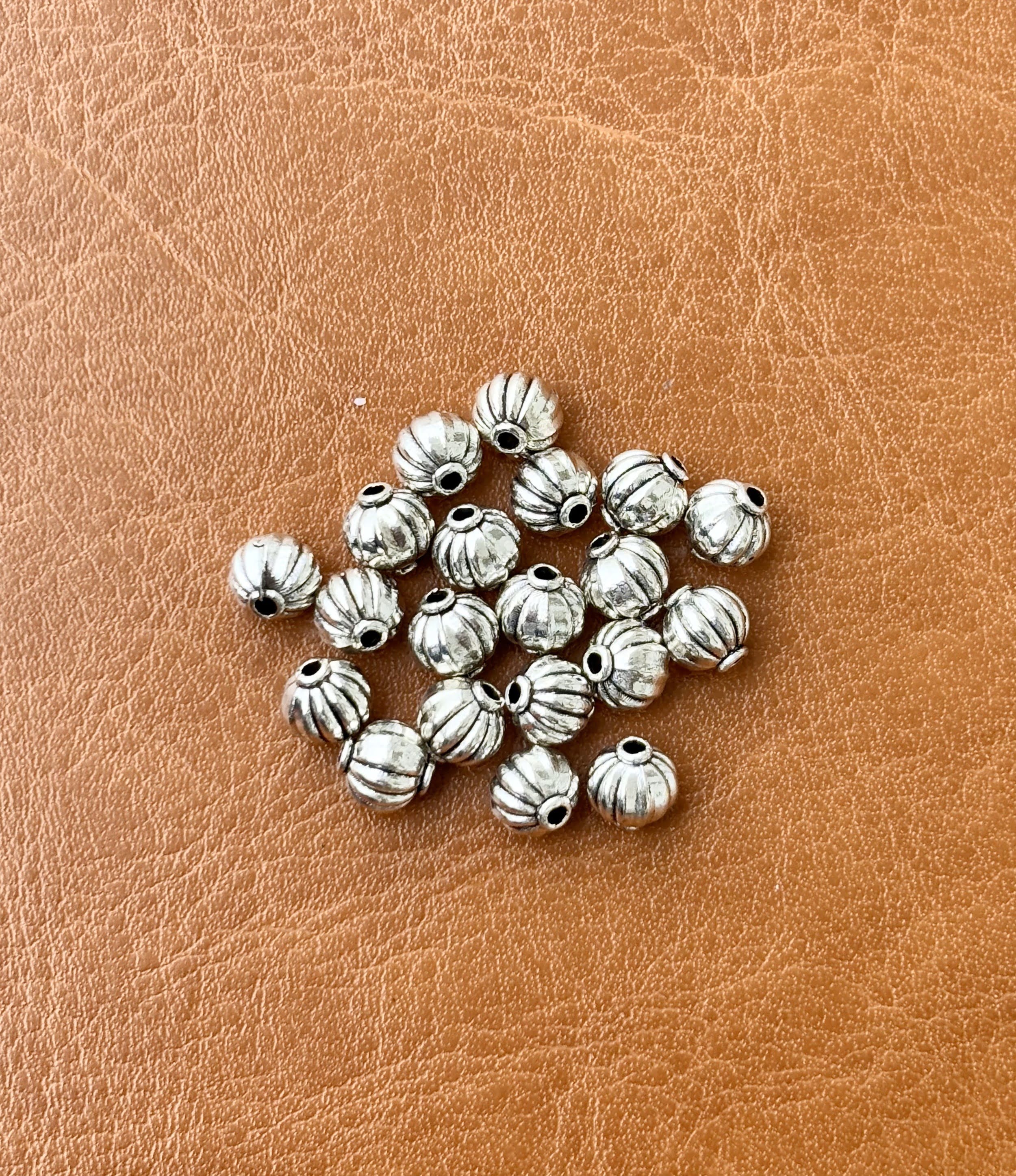 Handcrafted Metallic Beads