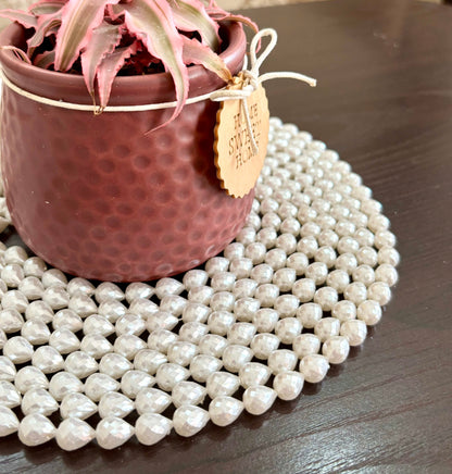 Premium Drop Shape Faceted Pearl Beads