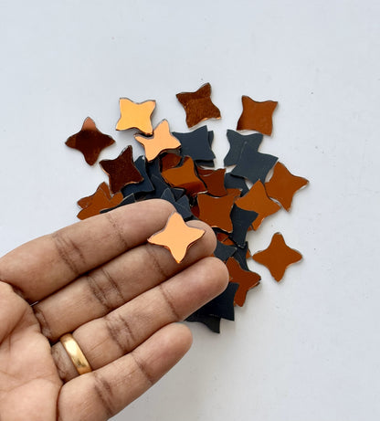 Red Fancy Shape - Ninja Cut Mirrors