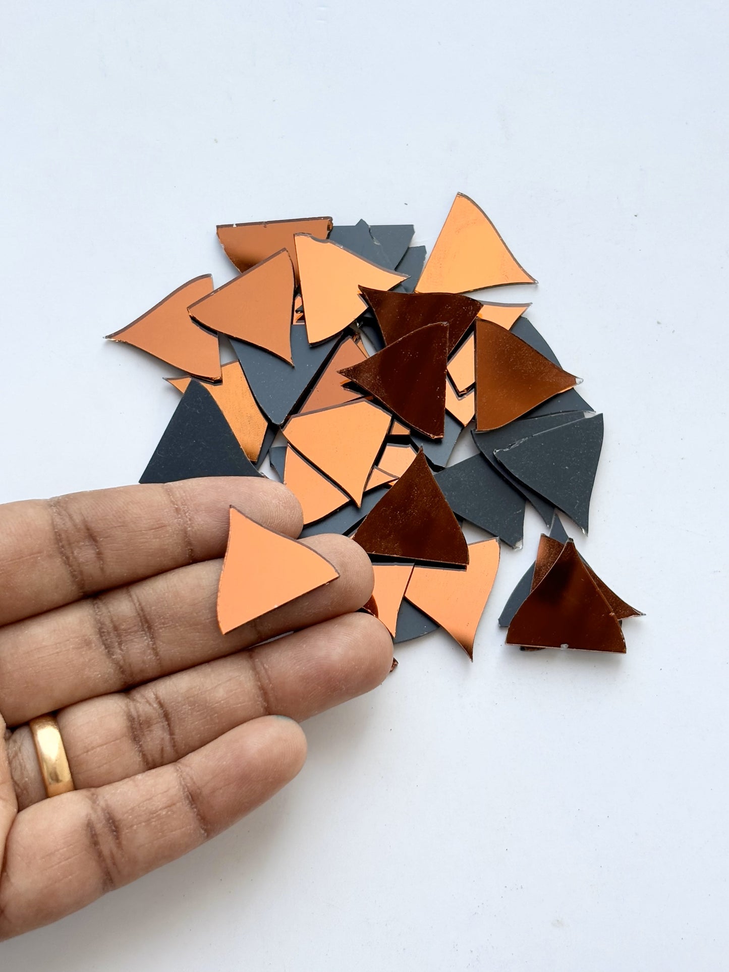 Red Fancy Shape - HD Cut Mirrors