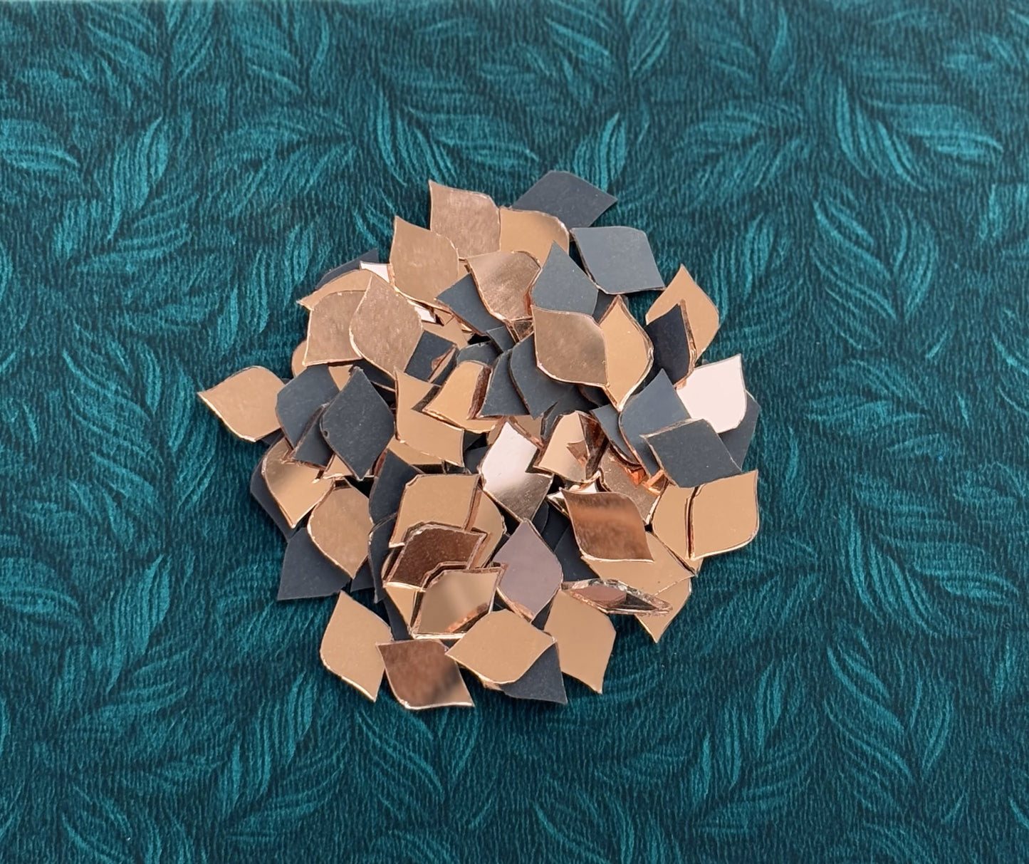 Rose Gold Fancy Shape - S Cut Mirrors Small