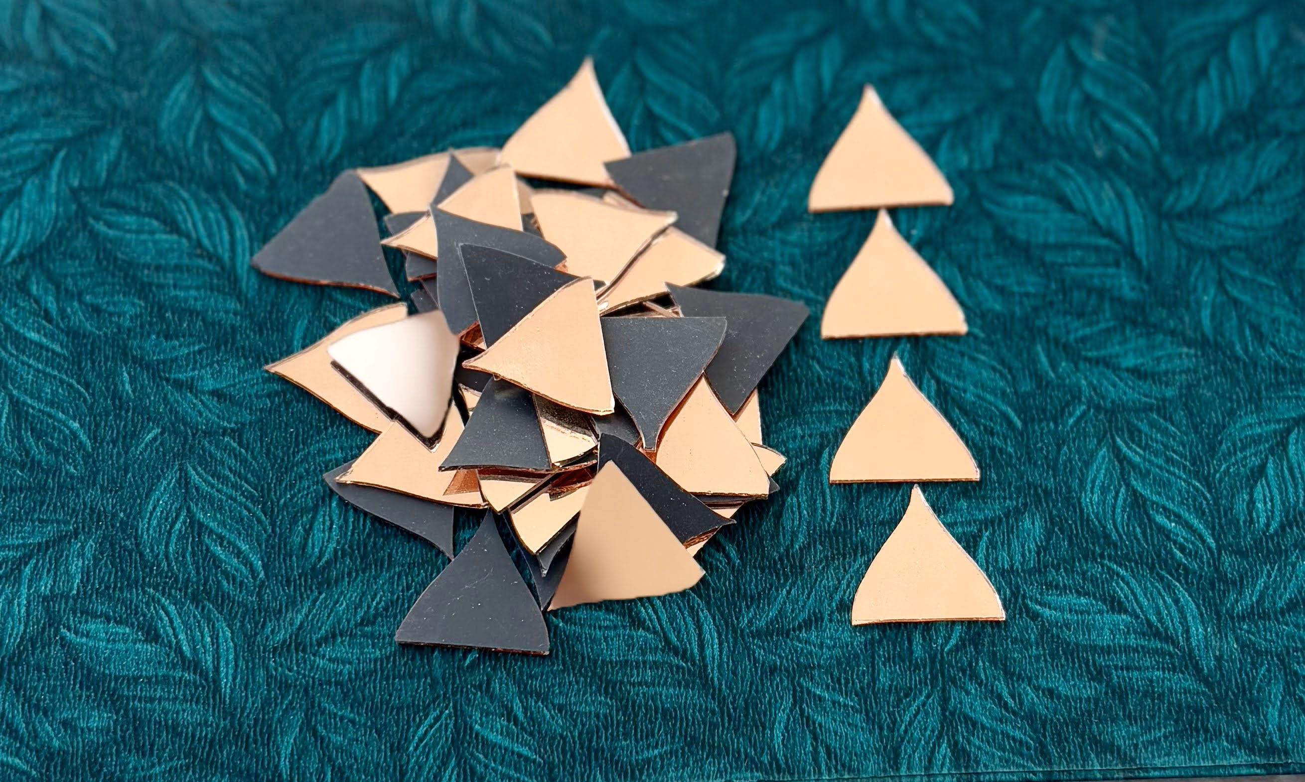 Rose Gold Fancy Shape - HD Cut Mirrors