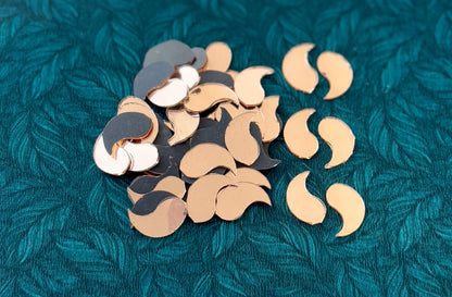 Rose Gold Fancy Shape - Mango Cut Mirrors