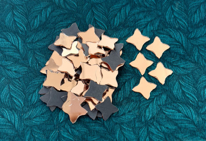 Rose Gold Fancy Shape - Ninja Cut Mirrors