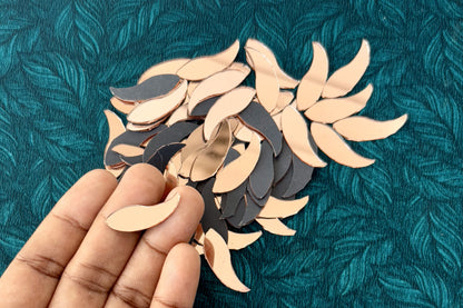 Rose Gold Fancy Shape - Fish Cut Mirrors