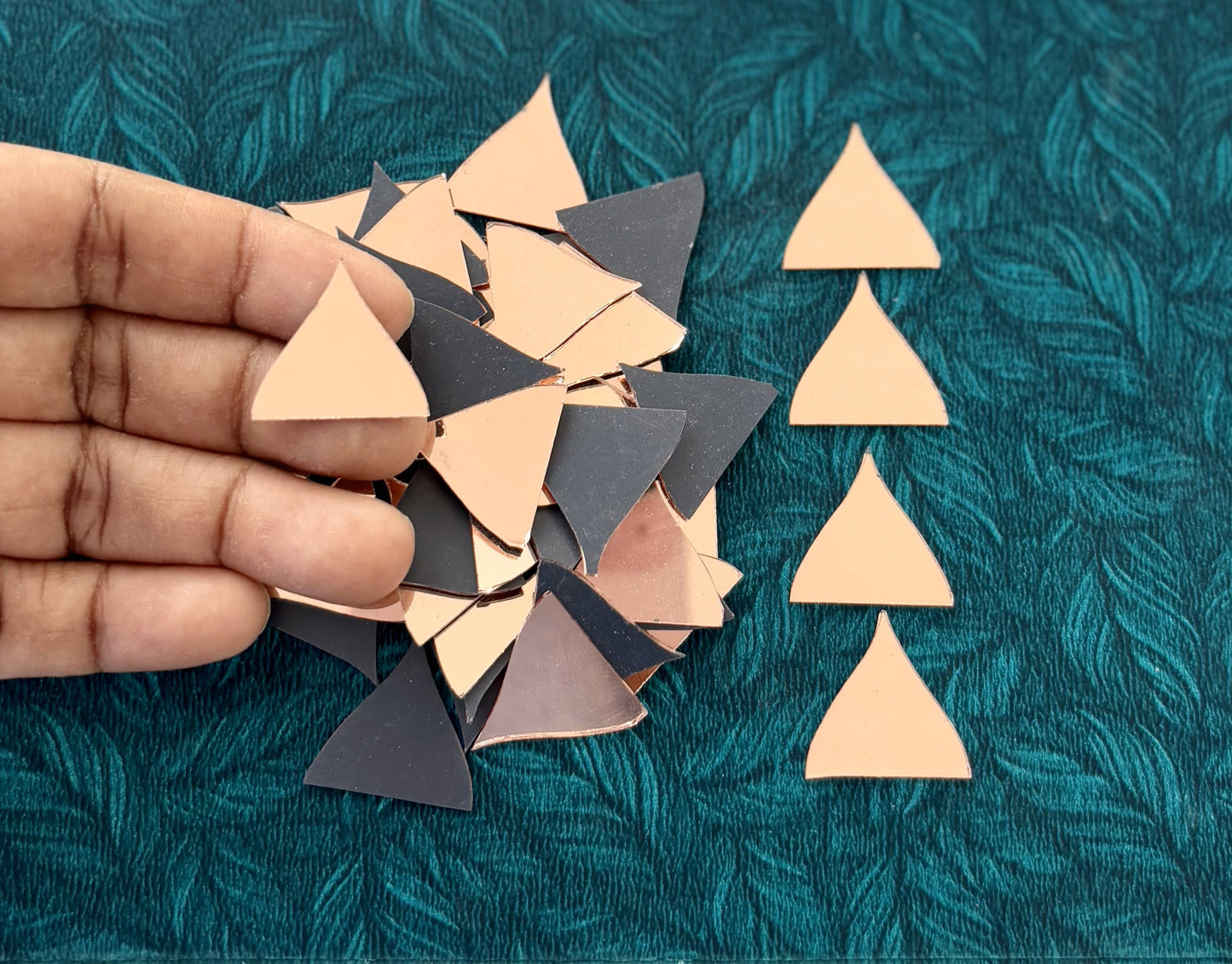 Rose Gold Fancy Shape - HD Cut Mirrors