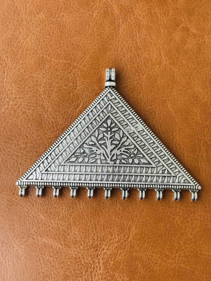 Tribal Triangle Pendant