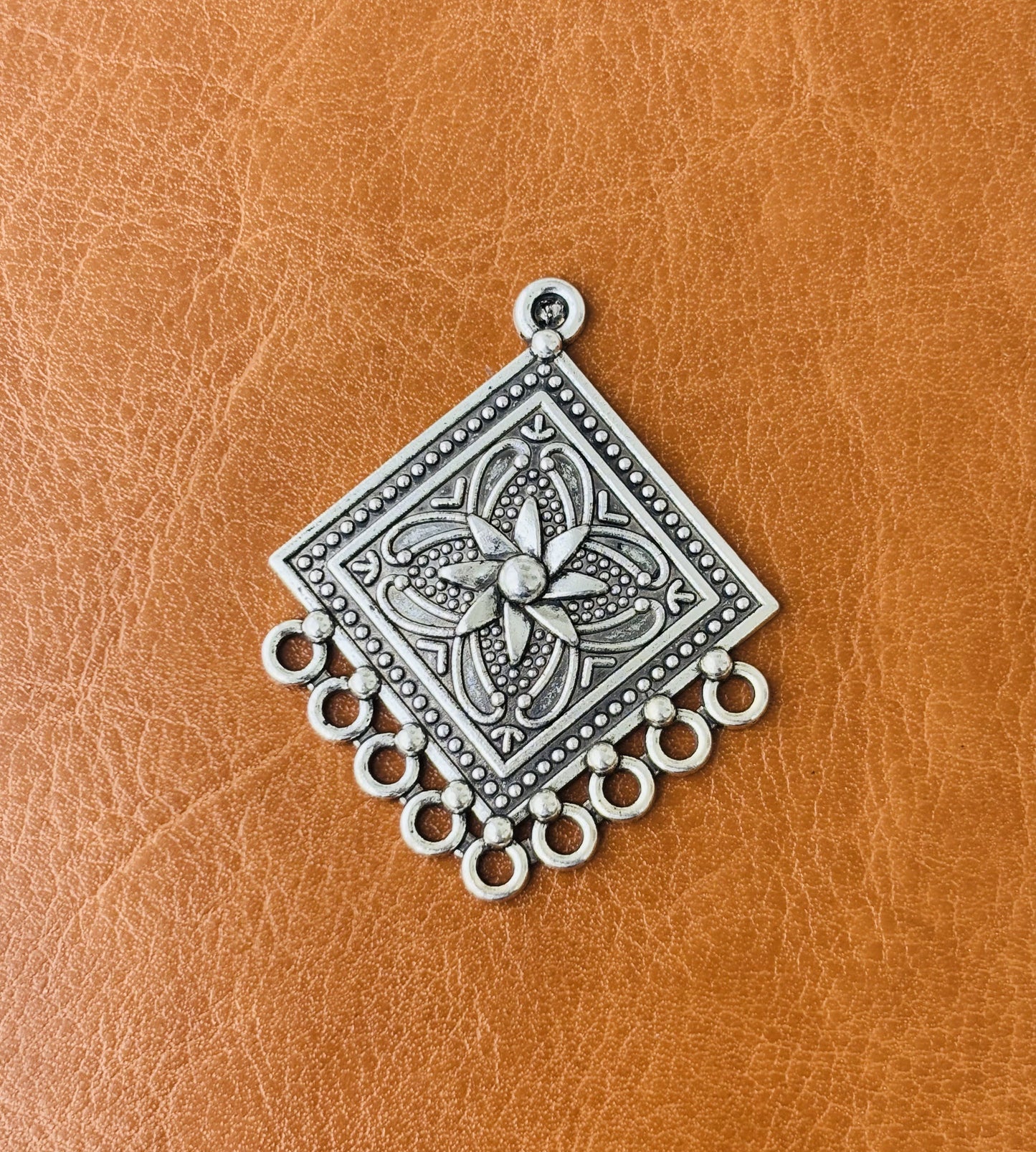 Intricate Silver Pendant