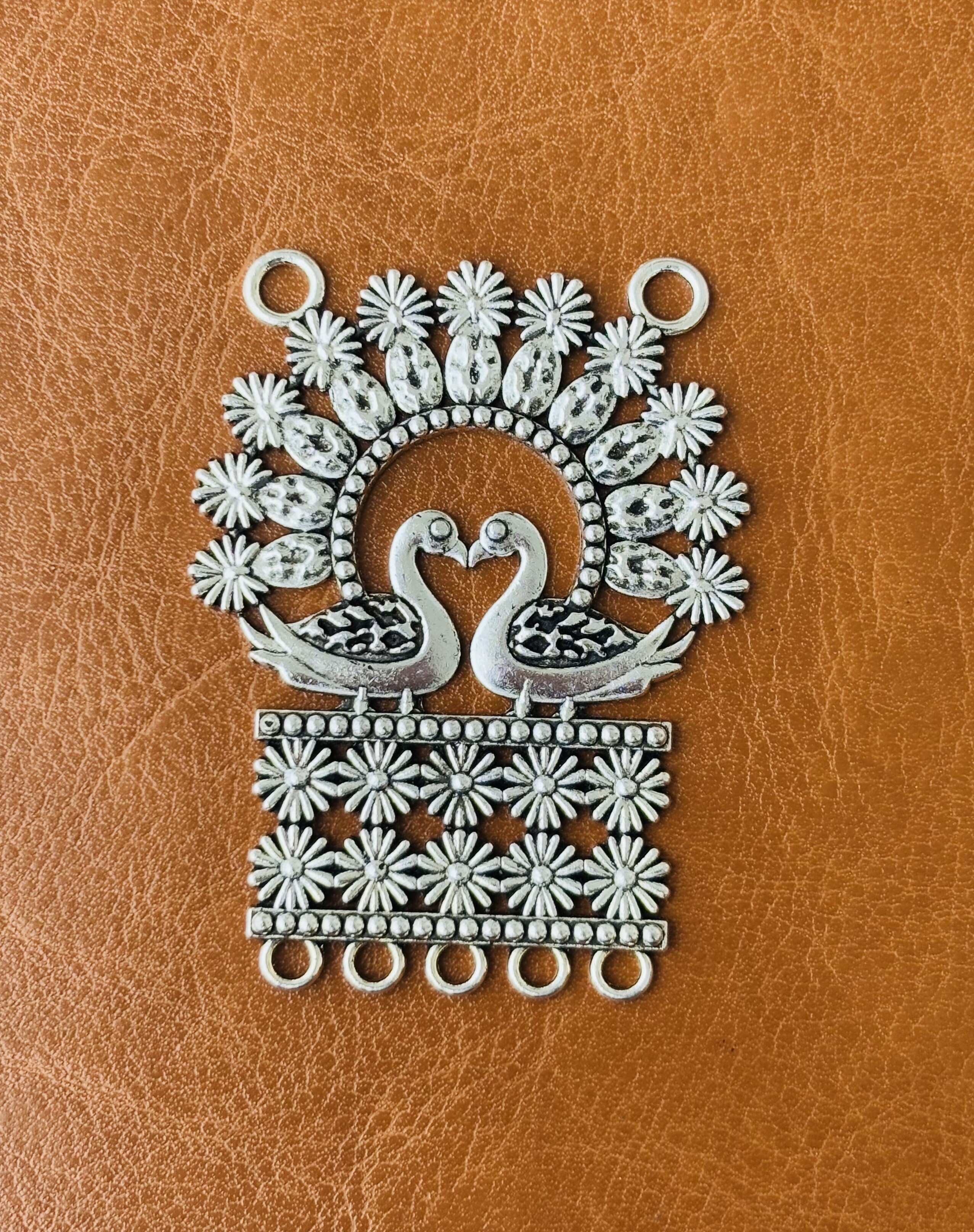 Bird and Circular Accents Pendant