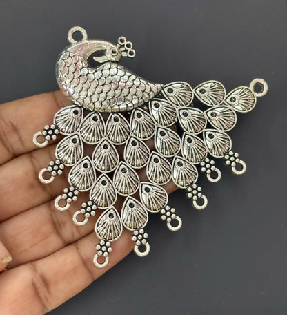 Winged Radiance - Artisan Silver Pendant