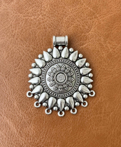 Sunflower Mandala Pendant