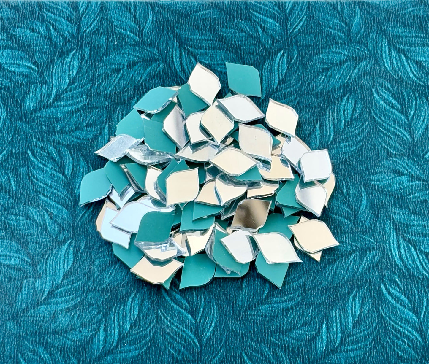 Silver Fancy Shape - S Cut Mirrors Small