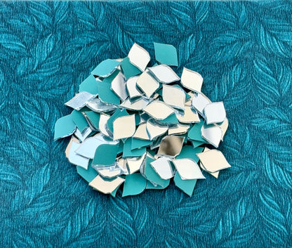 Silver Fancy Shape - S Cut Mirrors Small