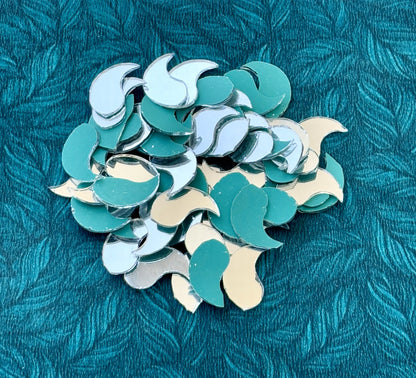 Silver Fancy Shape - Mango Cut Mirrors