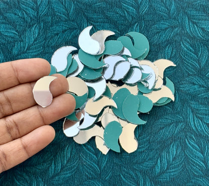 Silver Fancy Shape - Mango Cut Mirrors