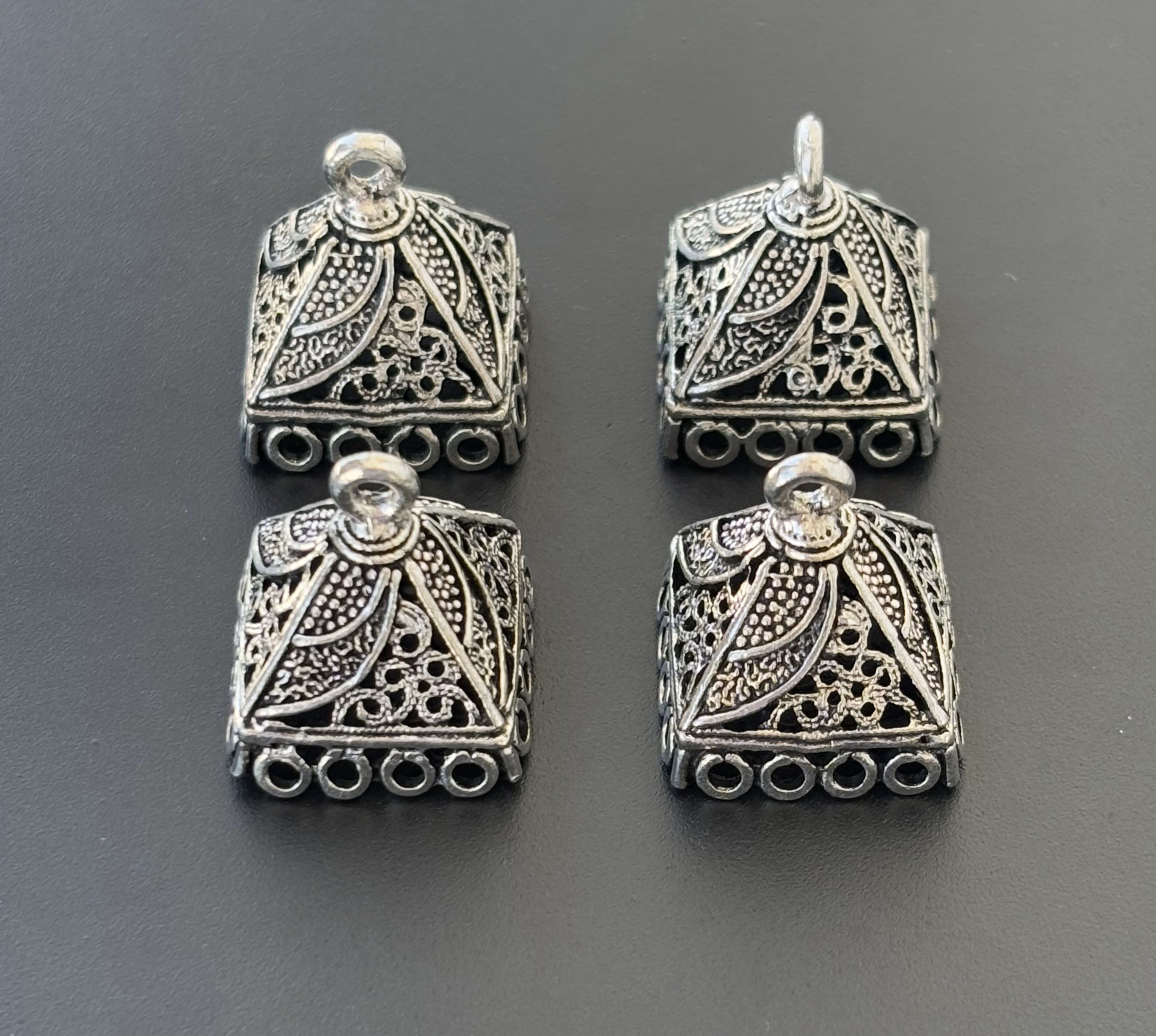 Square and Pyramid Shaped Jhumka Base
