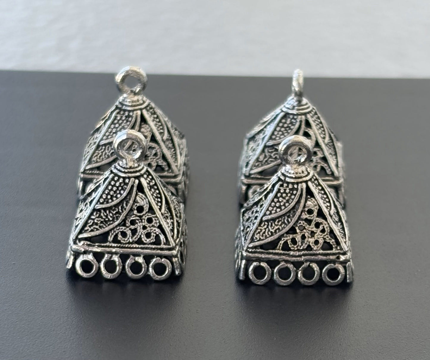Square and Pyramid Shaped Jhumka Base