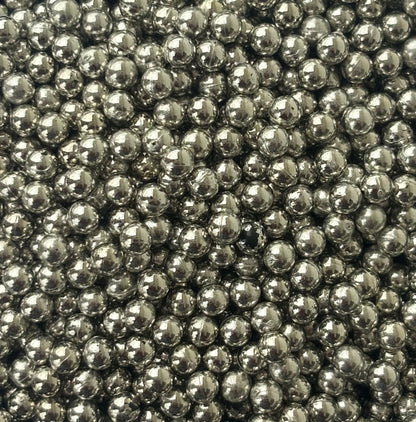 Polished Steel Ball Decoration Beads - Non-Hole Craft and Filler Supplies